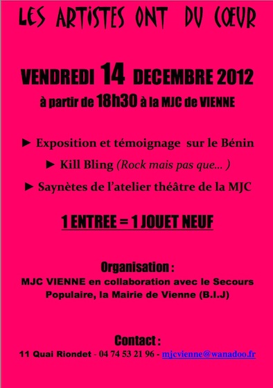 Les artistes ont du coeur à Vienne